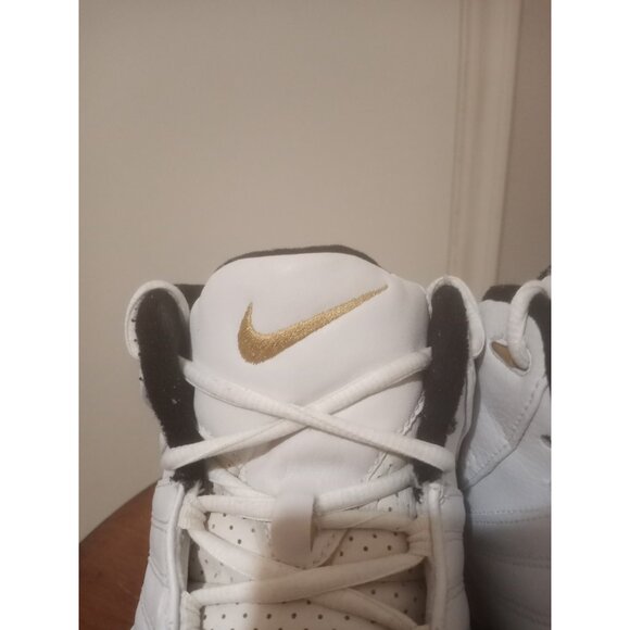 Men's White Nike Air Ups Basketball sneakers nike Size 11.5 White 313531-171 - Picture 8 of 14